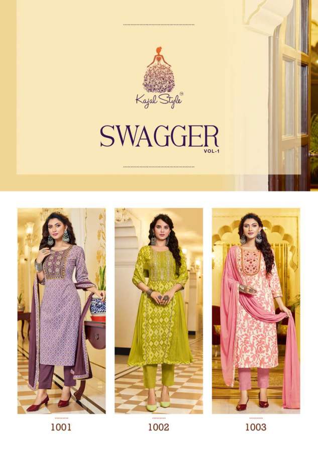Swagger 1 Wholesale Kurti Pant With Dupatta Collection